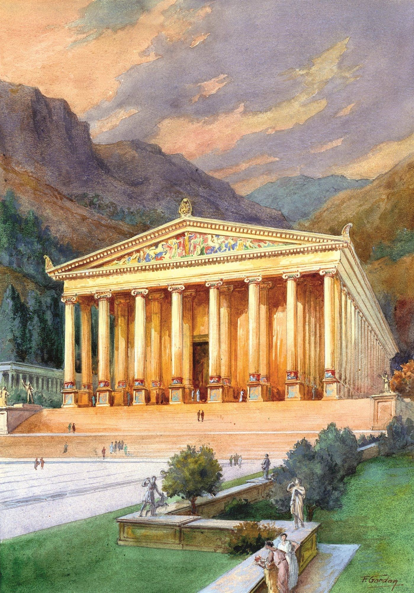 Храм Артемиды Эфесской Греция