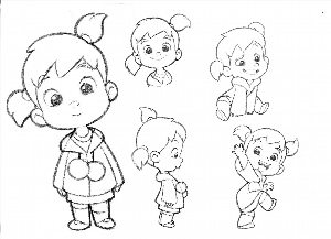 Рисунки маленьких детей карандашом для срисовки