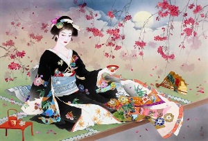 Традиционные японские рисунки