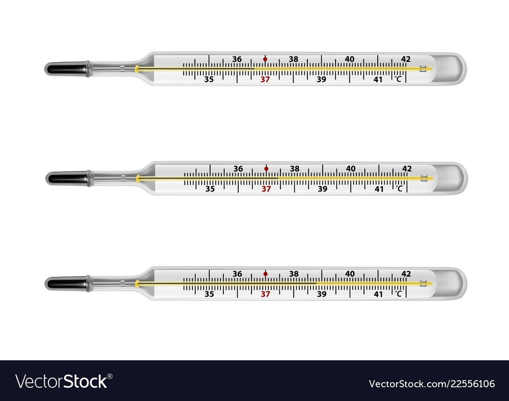 Термометр ртутный рисунок