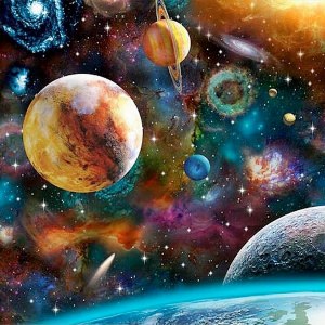 Картины космоса и планет