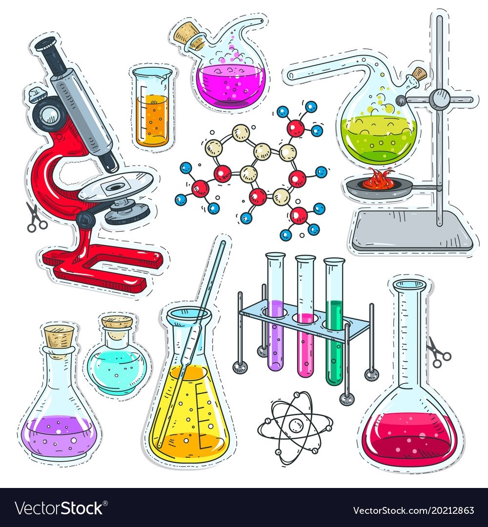 Картинки химия для срисовки