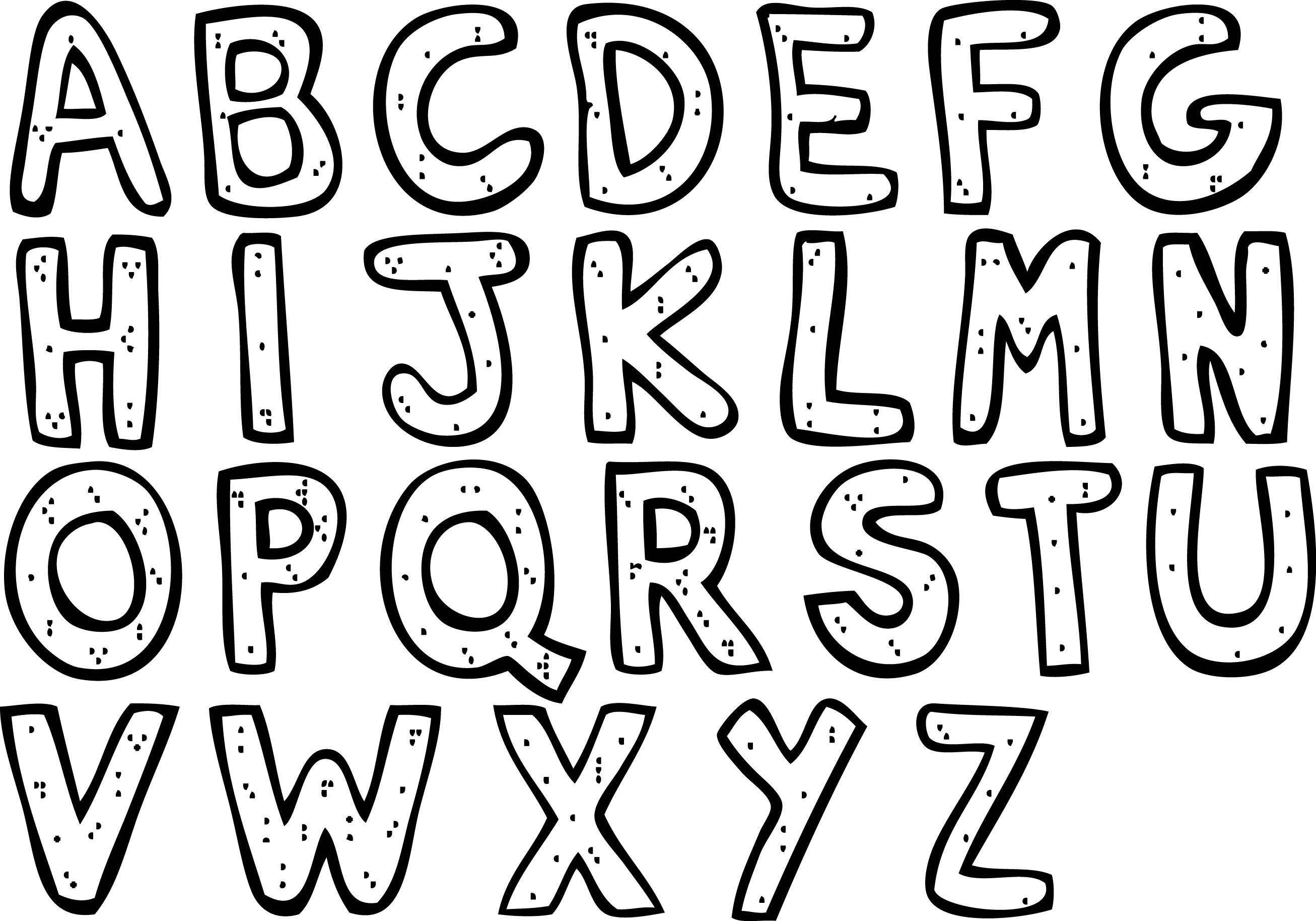 Alphabet letters