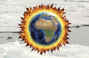 Глобальное потепление рисунок