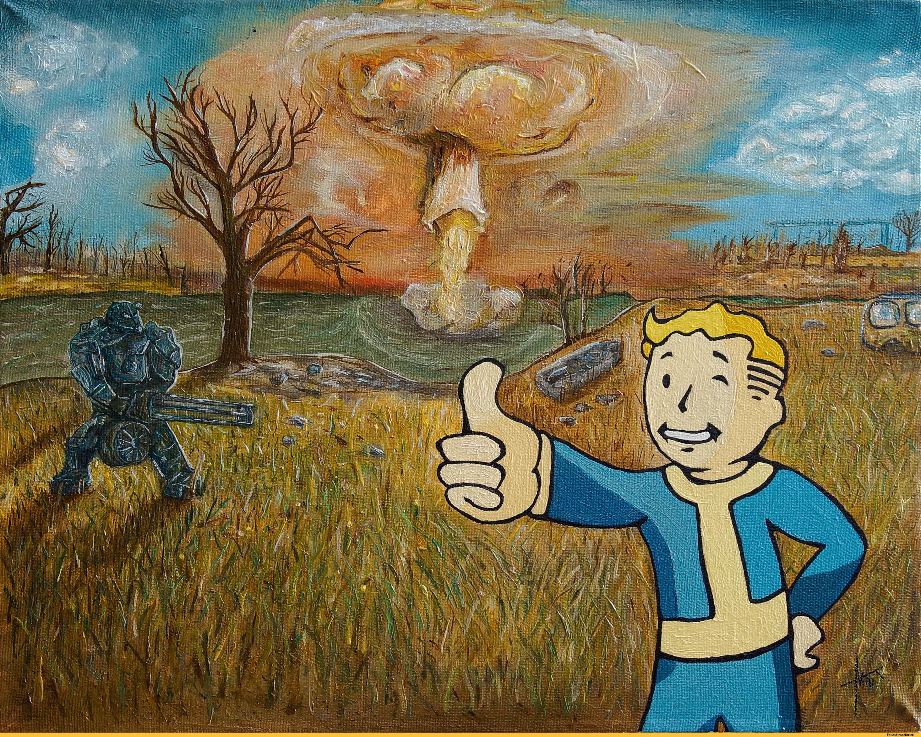 Fallout 4 взрыв ядерной бомбы фото 81