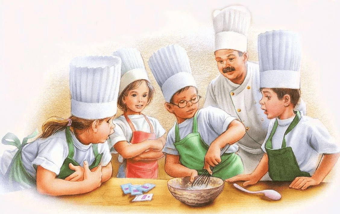 Картинка повара для детей по теме профессии