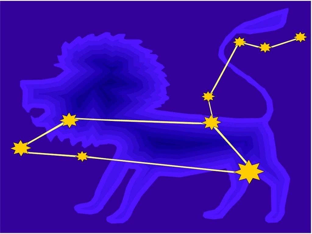 Зодиакальное созвездие лев презентация
