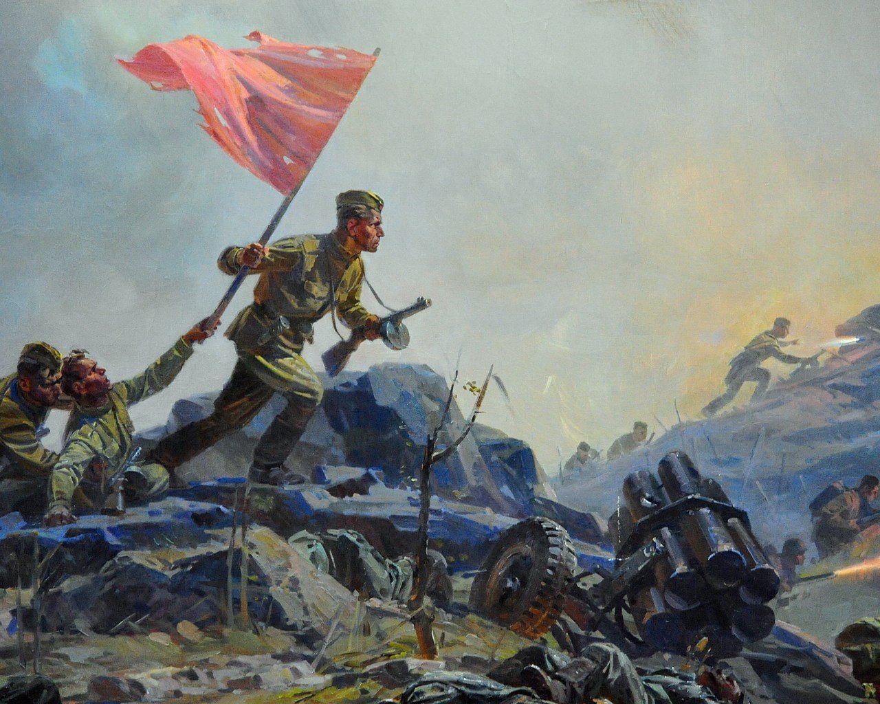 Великие битвы победы. Штурм сапун-горы Мальцев п.т. Штурм сапун-горы 7 мая 1944 года. Штурм сапун-горы картина. Диорама штурм сапун-горы.