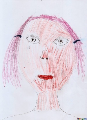 Детский рисунок человека
