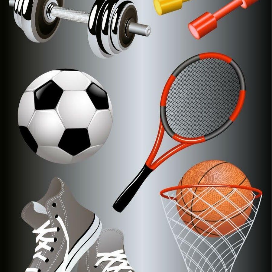 Sports picture. Спортивный инвентарь. Спортивные предметы. Спортивное снаряжение. Спортивная тематика.