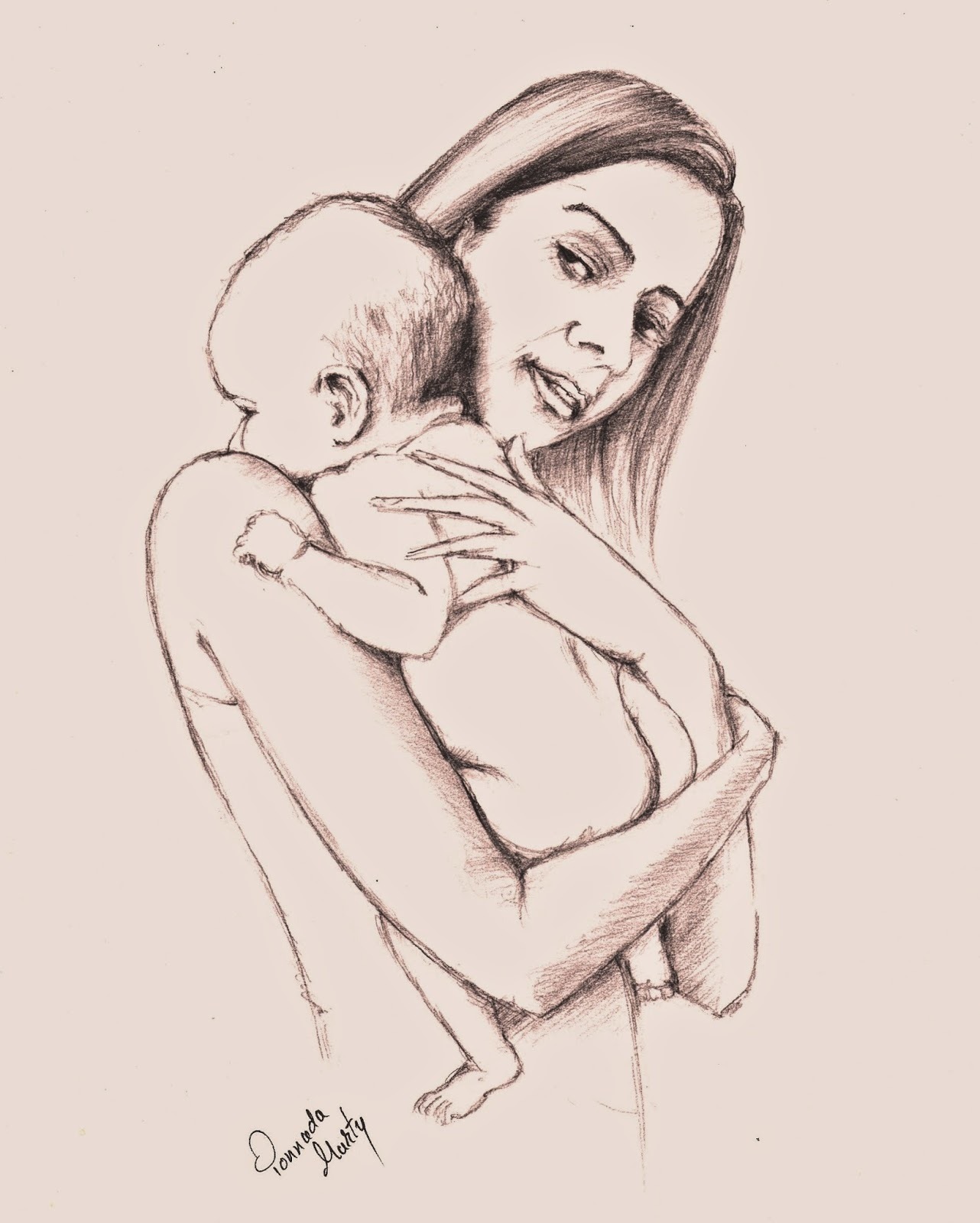 Картинки Для Срисовки Мамы