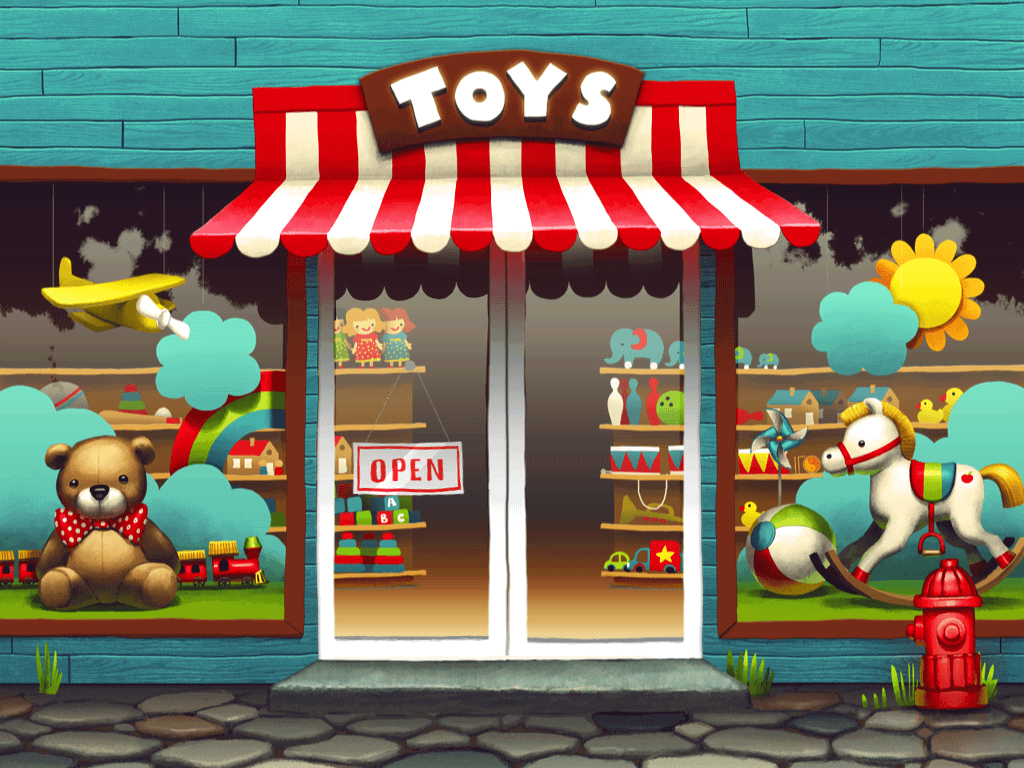 Toy shop картинка для детей