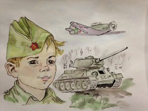 Красивые рисунки на военную тему