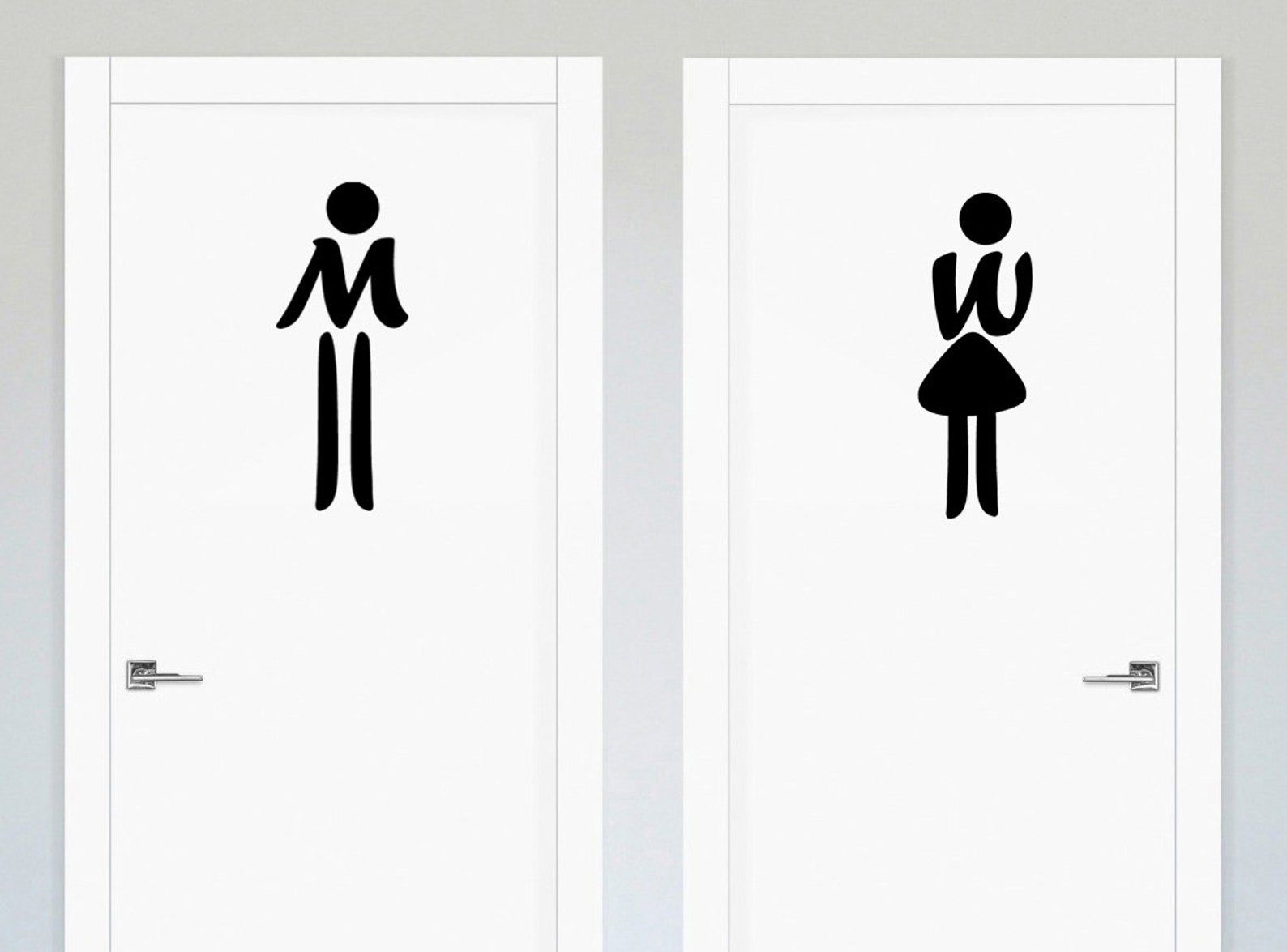 Креативные таблички на туалет