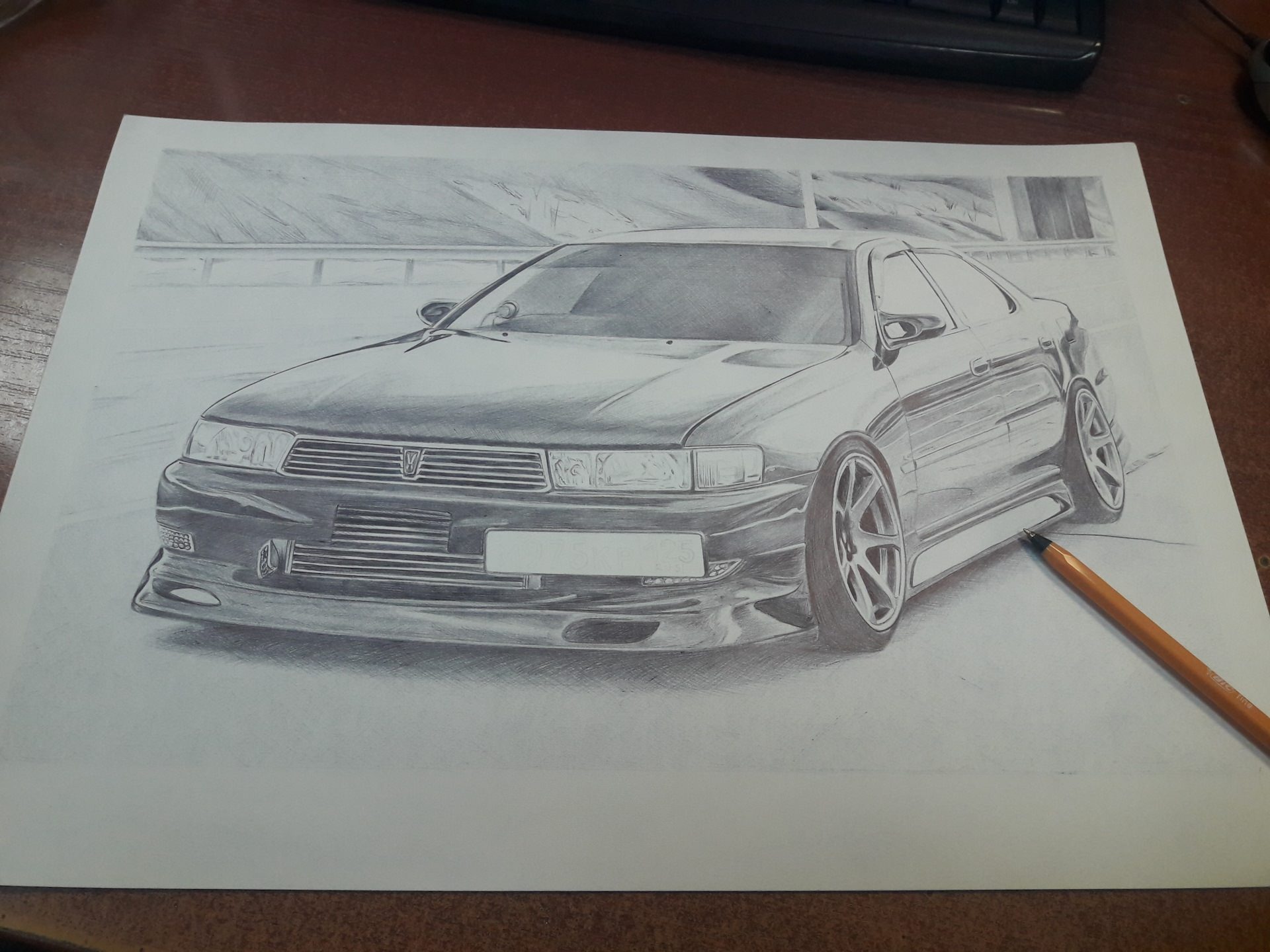 Mark 2 jzx90 рисунок