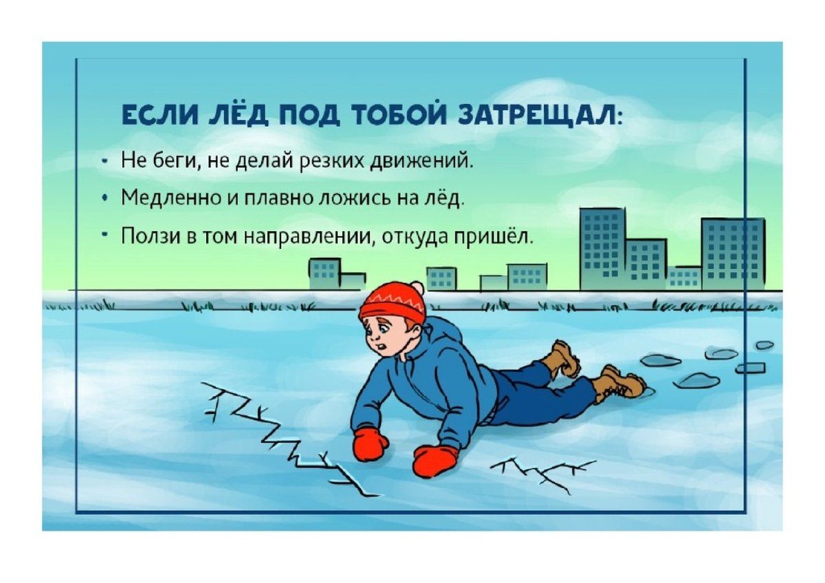 Рисунок на тему безопасность на воде весной