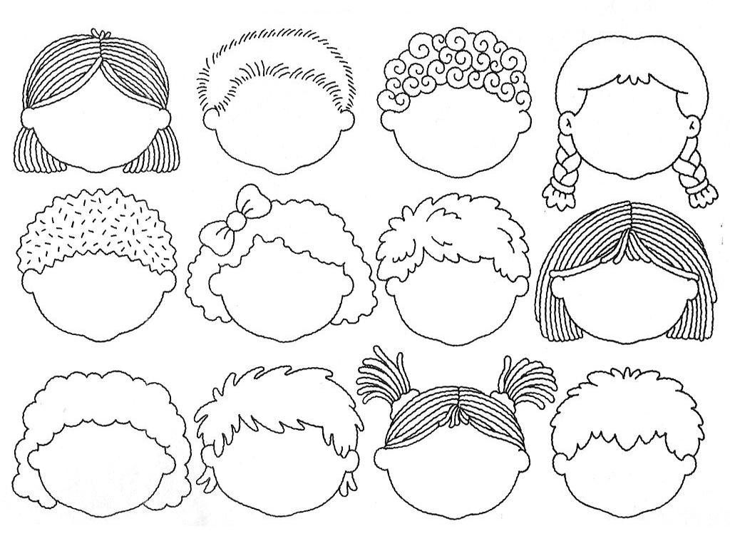 Части лица человека для детей в картинках распечатать