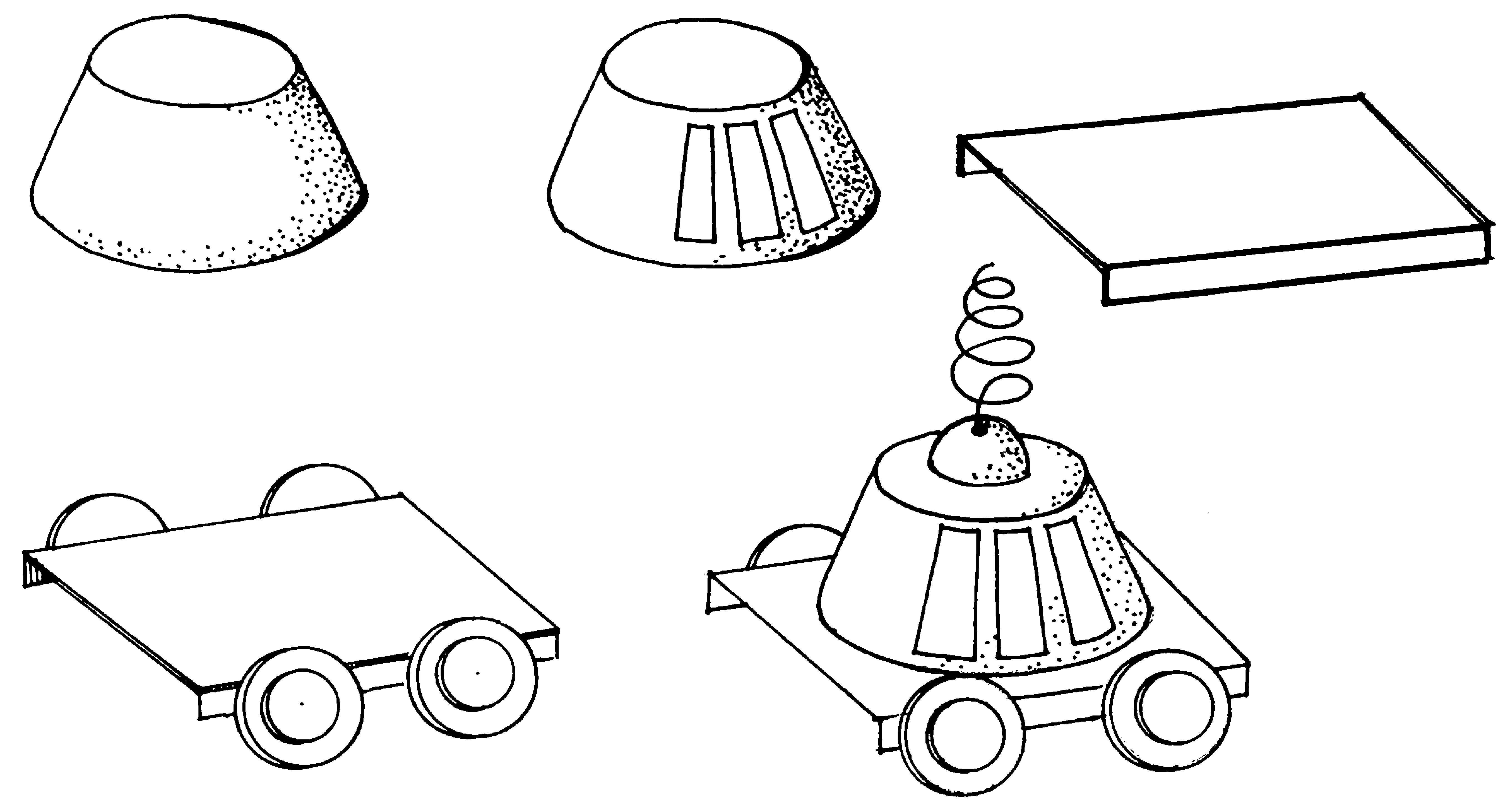 Луноход 1 рисунок