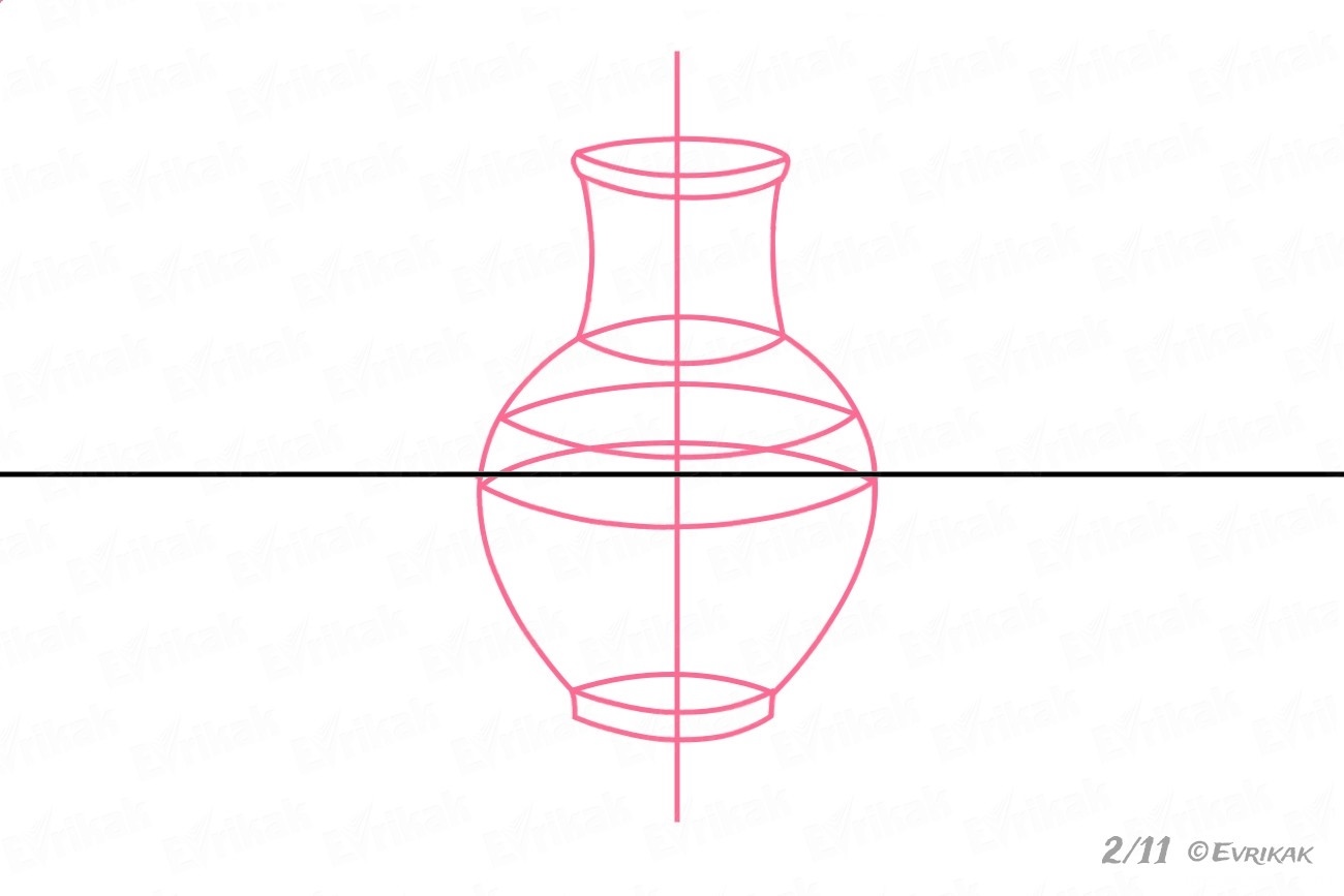 Как правильно рисовать кувшин