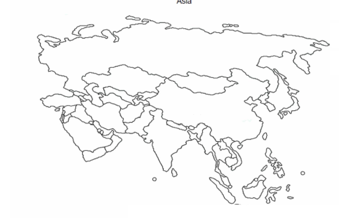 Азия контурная карта. Политическая карта Евразии контурная с границами. Контурная карта Евразии с границами стран. Контурная карта Евразии с границами государств. Политическая карта Евразии без названий стран.