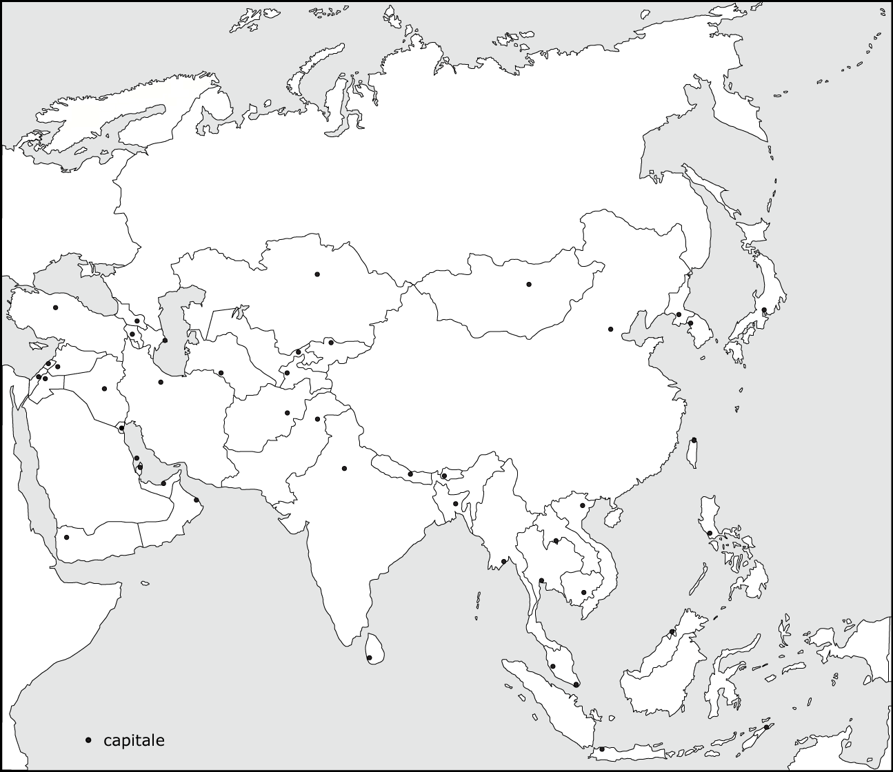 Карта для печати