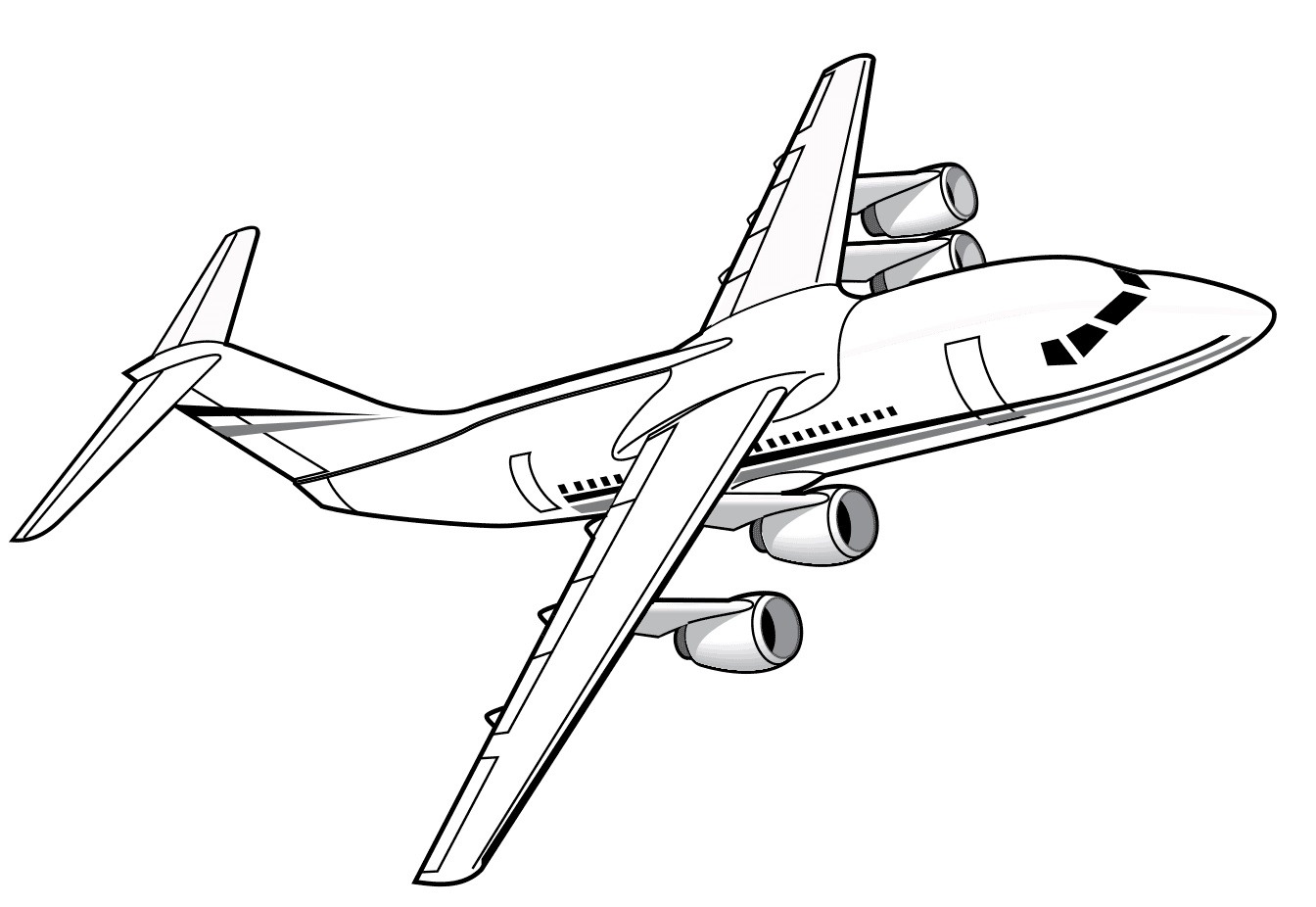 Ил 76 рисунок карандашом