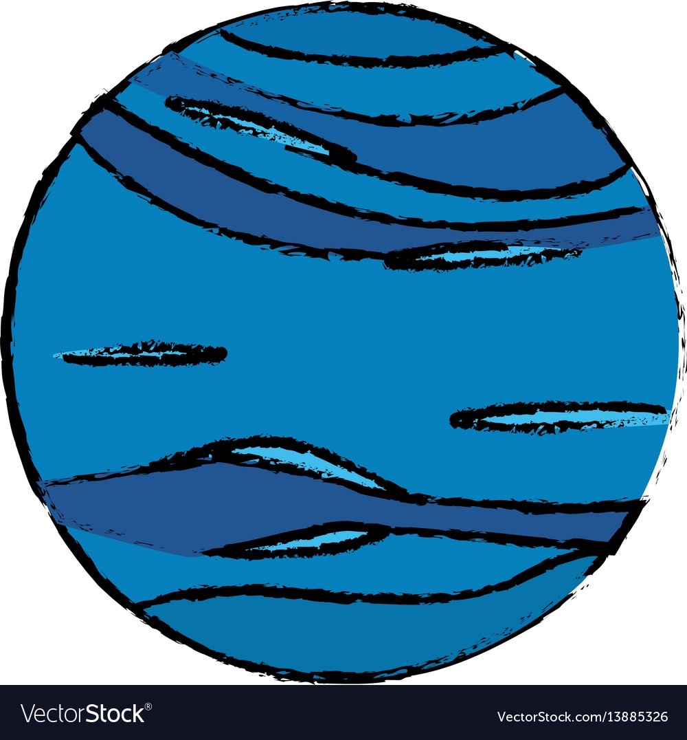 Нептун Планета рисунок