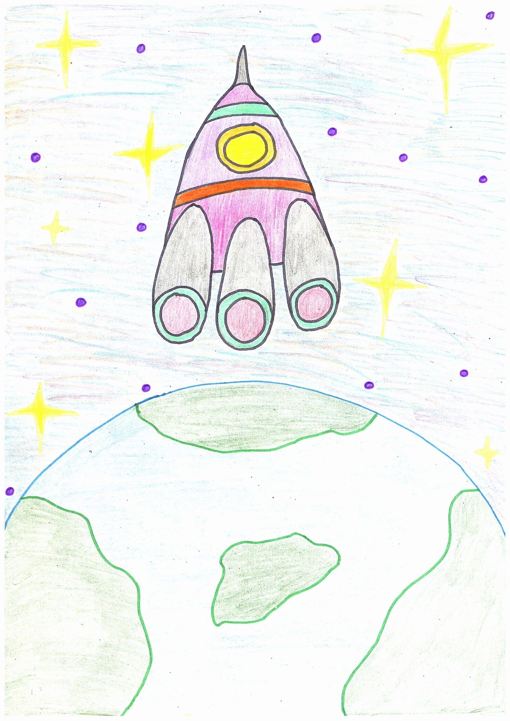 Космос карандашом легкий. Рисунок на тему космос. Рисунок на тему космонавтики. Лёгкие рисунки космоса. Космос рисунок легкий.