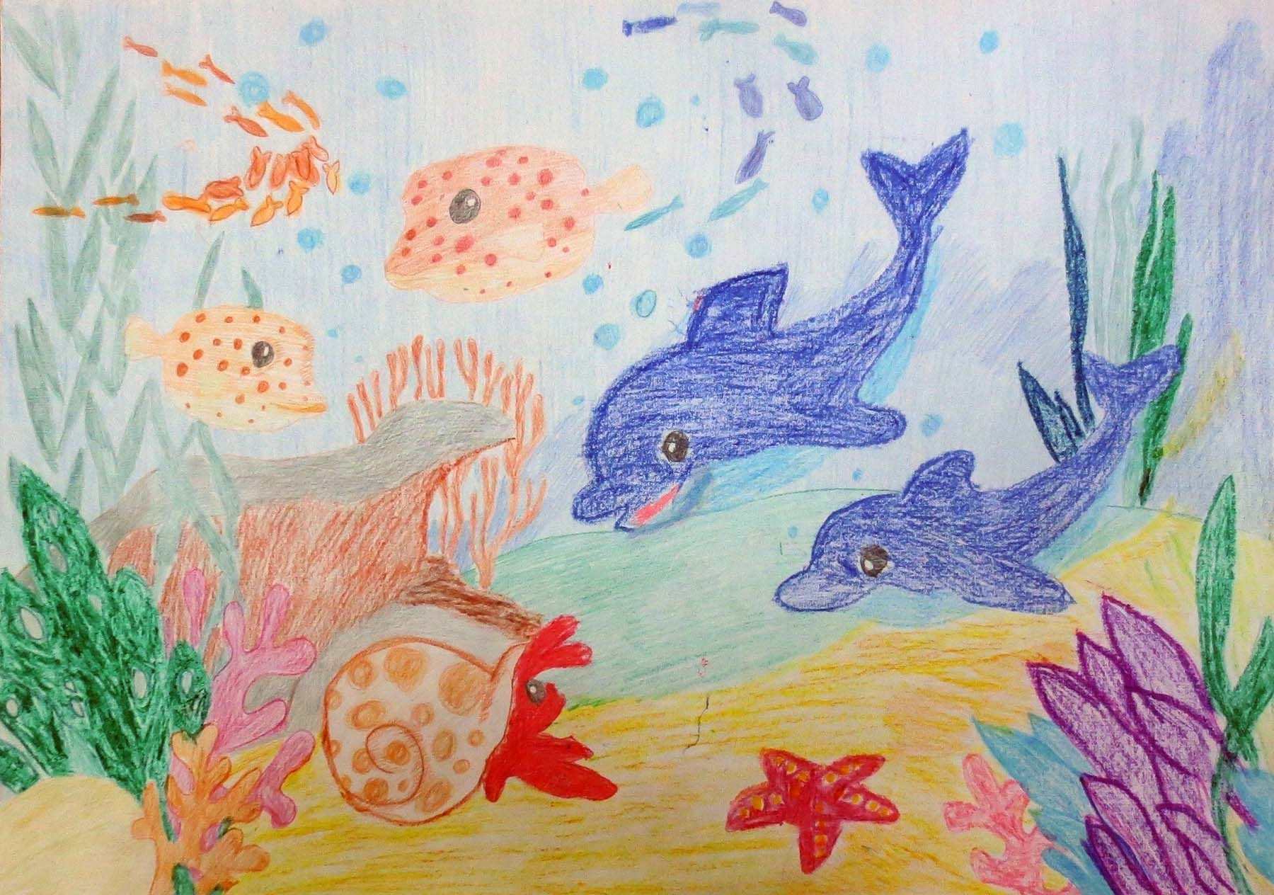 Морские обитатели 6 класс. Рисование подводный мир. Рисунок на тему подводный мир. Рисование на тему подводный мир. Рисование для детей подводный мир.