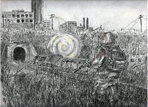 Чернобыль рисунки для срисовки