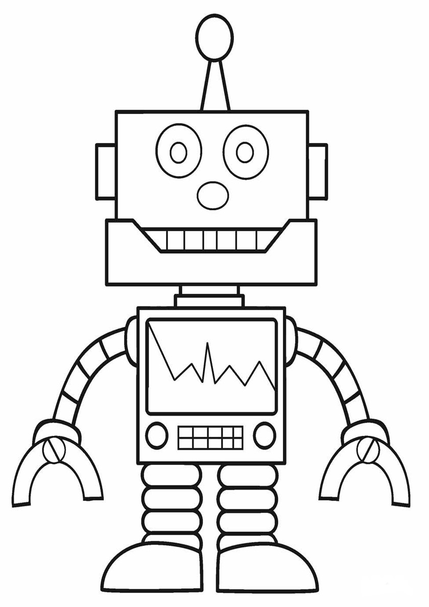 Рисунок на тему робототехника