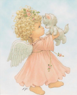 Ангел ребенок рисунок