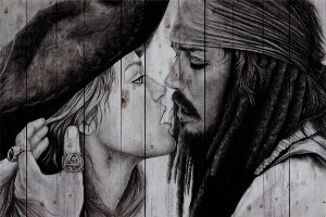 Рисунки пираты карибского моря