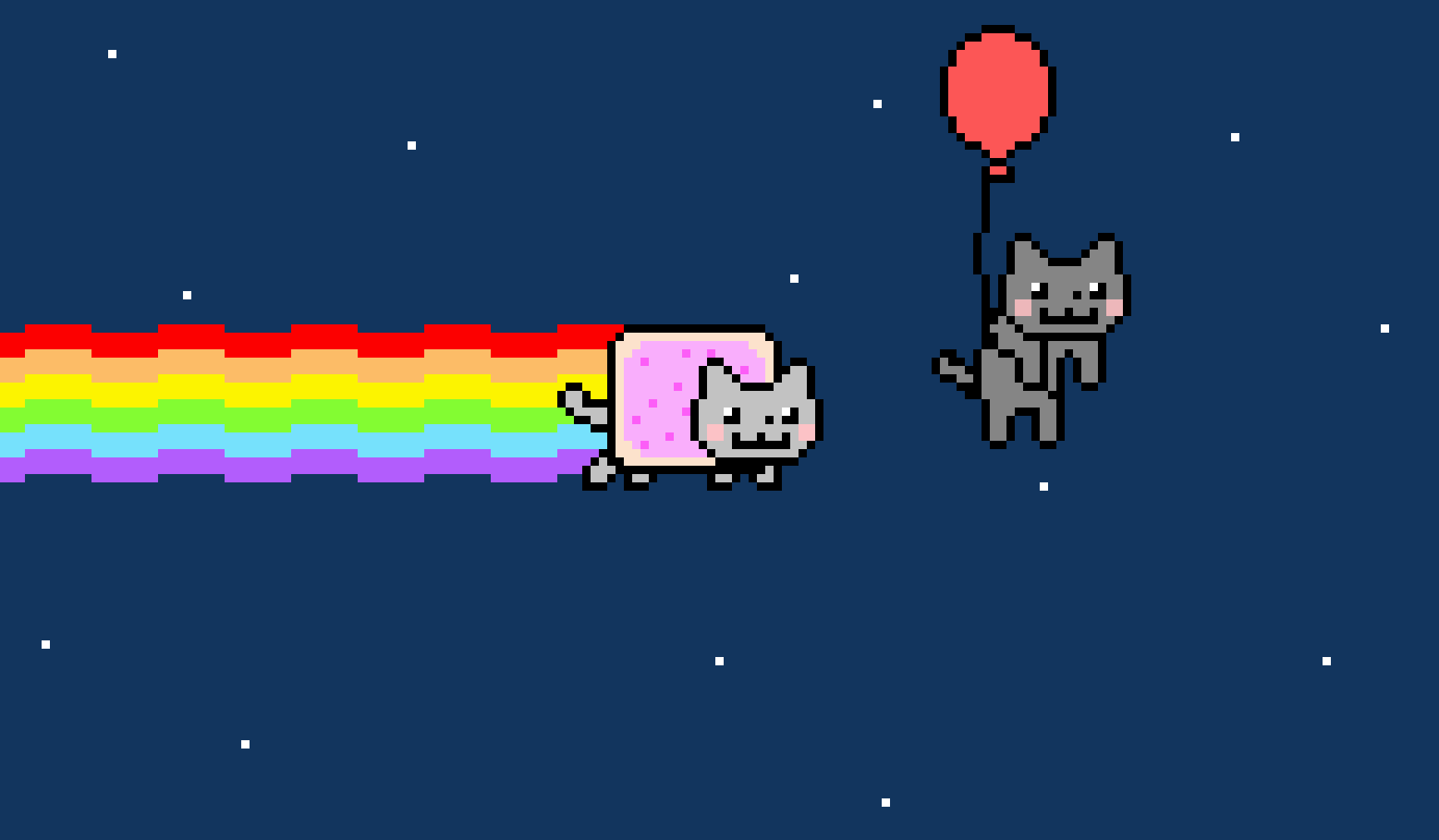 Поставь кэт. Нян Кэт Pixel Art. Nyan Cat пиксель арт. Пиксельный Nyan Cat. Рисунки по клеточкам нян Кэт.