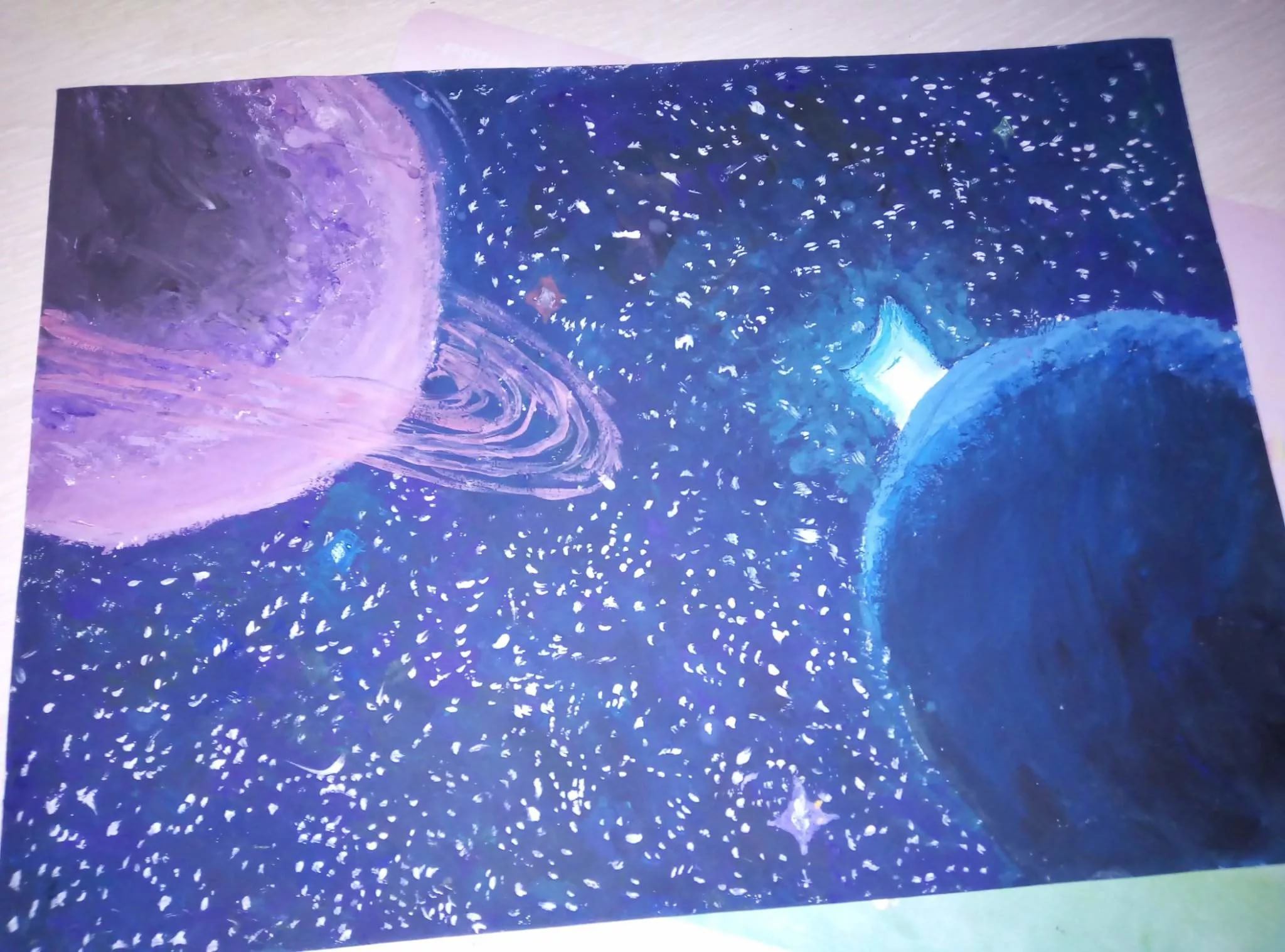 Космический пейзаж рисунок легкий. Рисунок на тему космос. Космос рисунок карандашом. Космос гуашью. Рисунок космос для срисовки.
