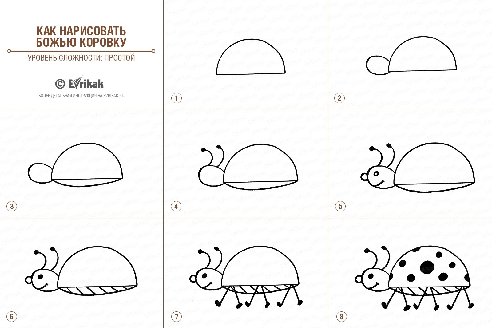 Схемы для рисования для малышей