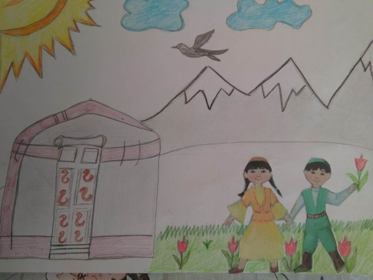 Рисунок наурыз для детей. Раскраска праздник Наурыз для детей. Праздник Наурыз рисунок. Рисование на тему Нооруз.