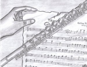 Нарисовать флейту