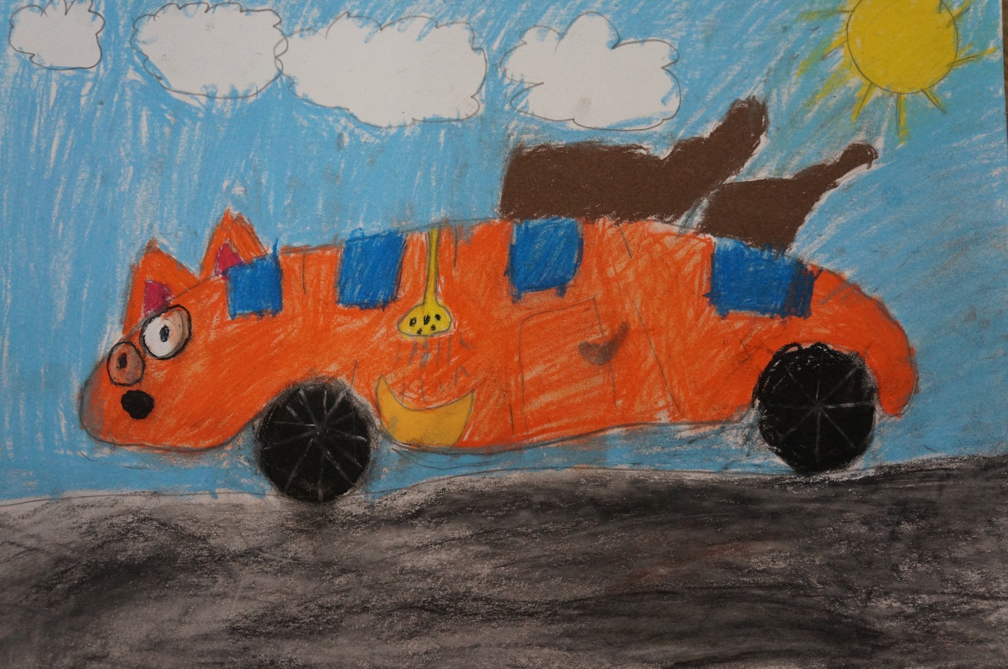 Рисунок машины 3 класса