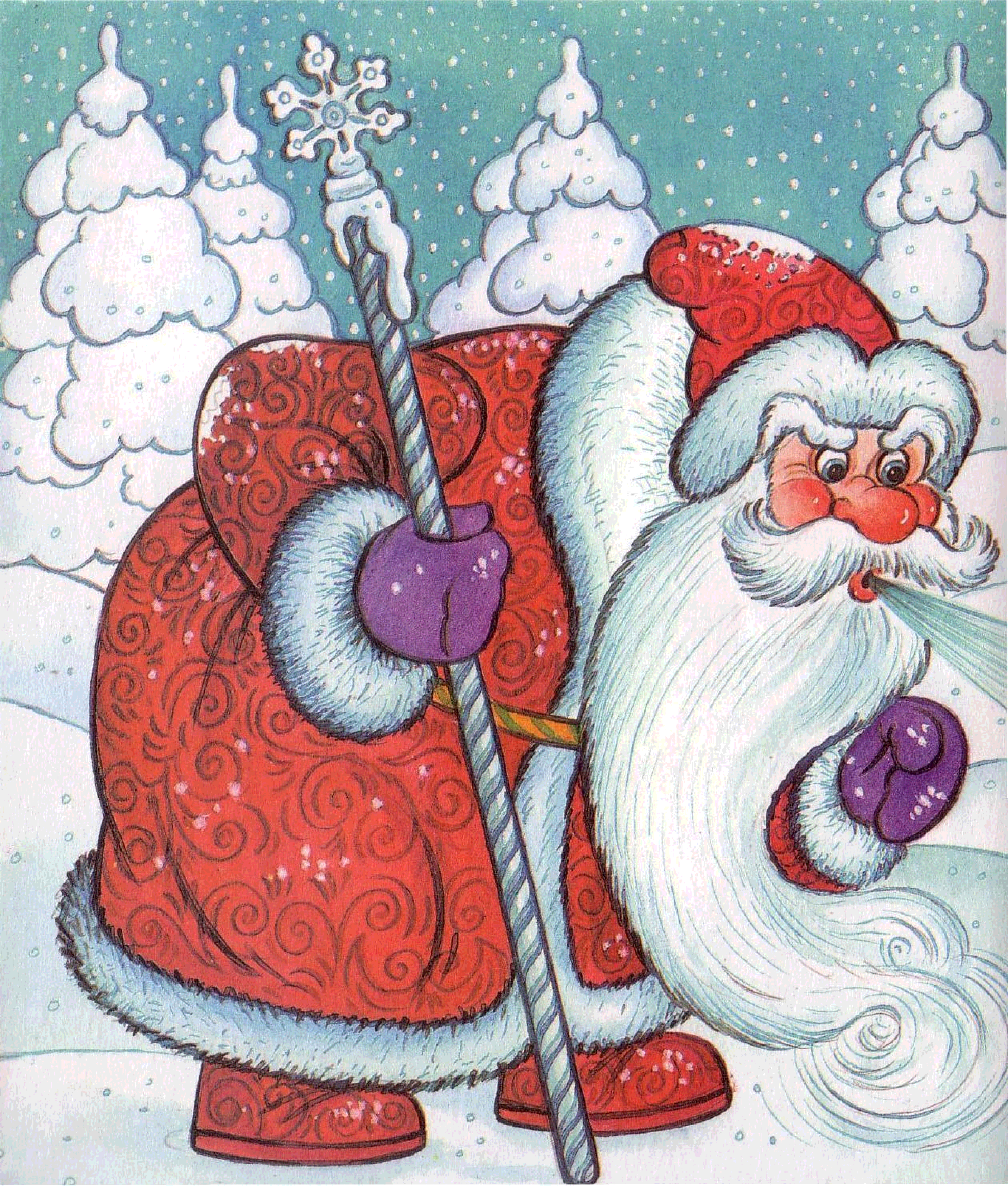 Деда мороза 2 класс. Морозко. Русско народная сказка Морозко. Дед Мороз в сказке Морозко. Иллюстрация к сказке Морозко.