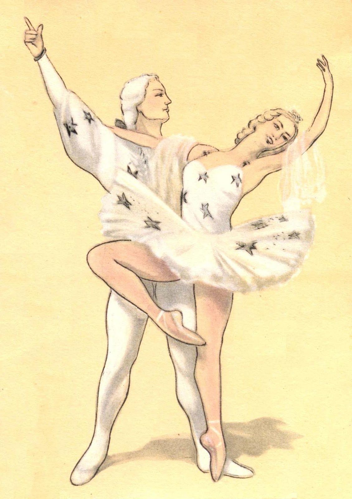 Щелкунчик старинные иллюстрации балет