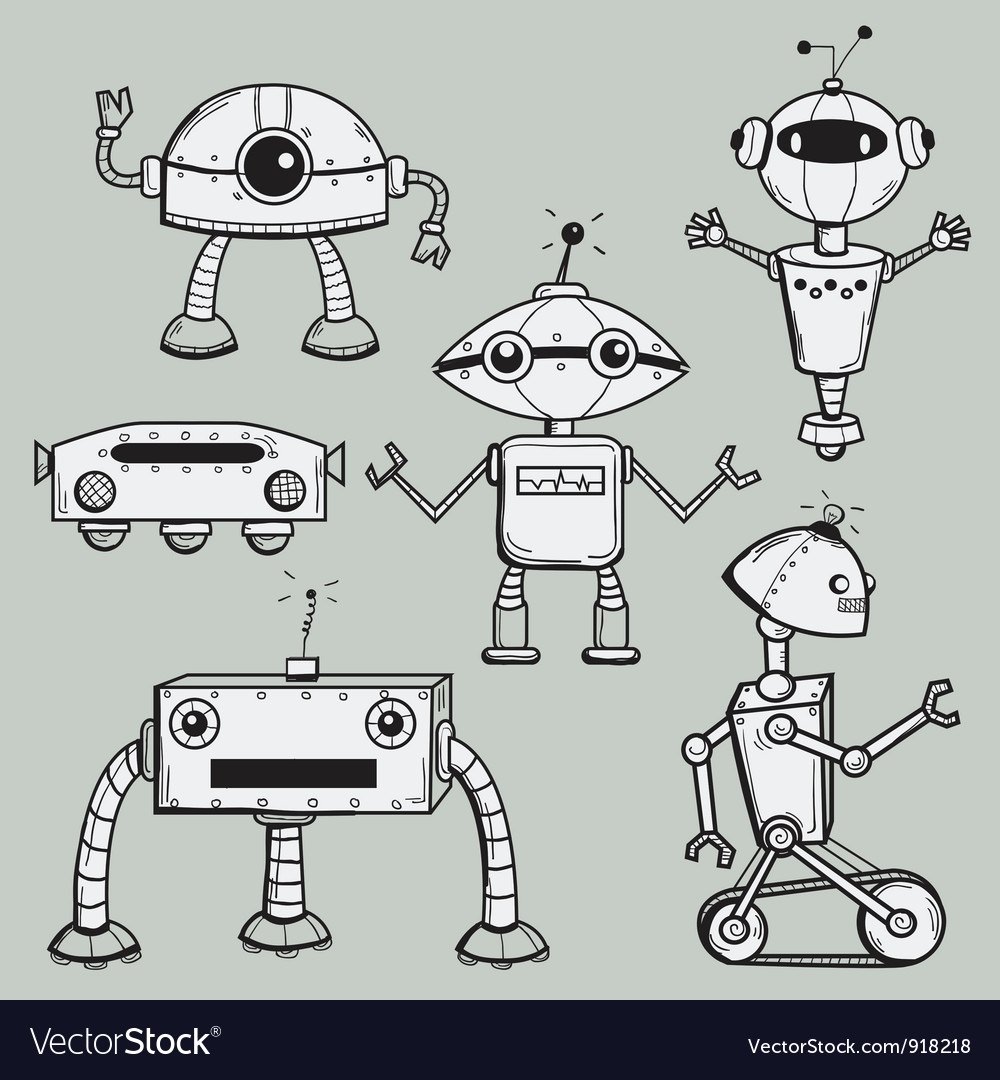 Рисунок на тему робототехника