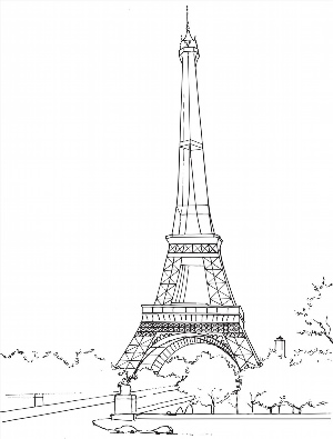 Париж простым карандашом