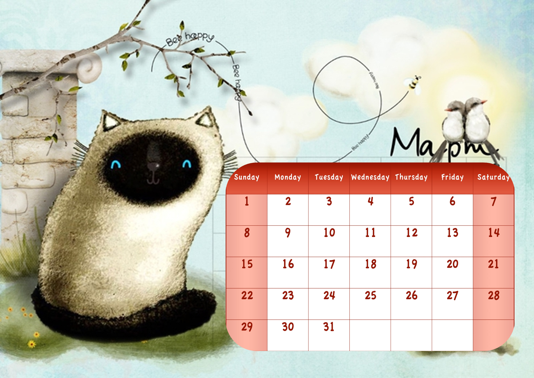 Контур календарь март 2024. Календарь март. Календарь картинка. Красивый календарь. Милые картинки календарь.