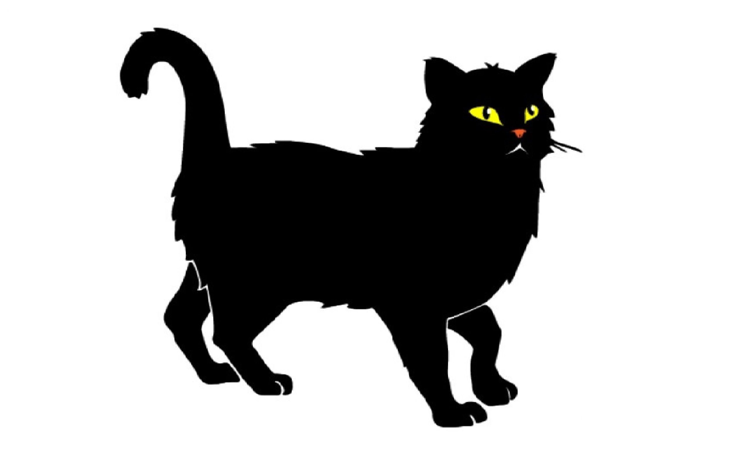 Черный кот распечатать. Черный кот мультяшный. Черная кошка. Силуэт кошки. Рисунки черных котов.