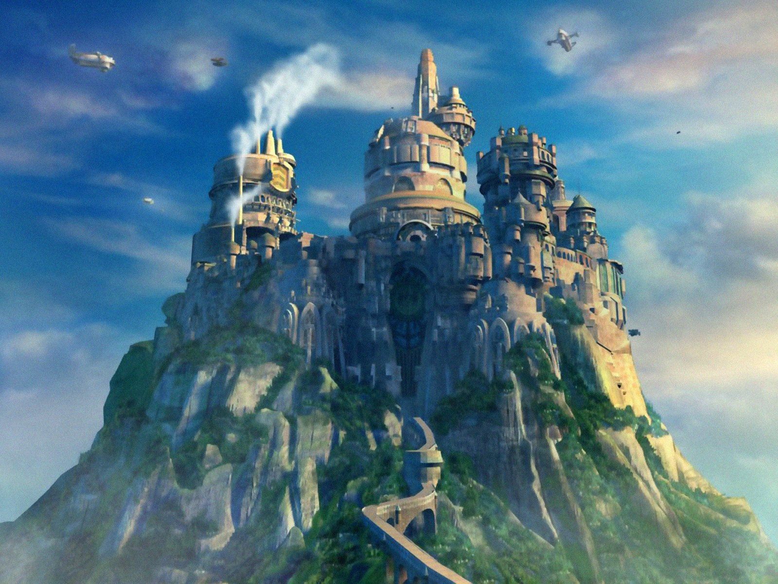 Замок на 3 горе. Замок гномов Castle. Змиулан замок. Final Fantasy 9. Final Fantasy IX замок.