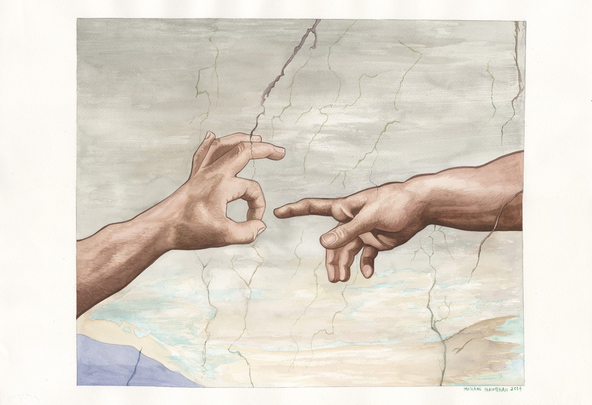 Легкое соприкосновение. Микеланджело Сотворение Адама руки. Сотворение Адама картина Микеланджело. Микеланджело Сотворение Адама руки Эстетика. Две руки картина Микеланджело.