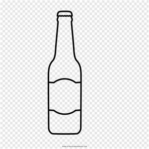 Как нарисовать бутылку пива