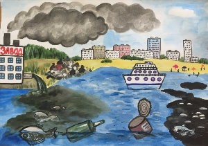 Загрязнение окружающей среды картинки для детей