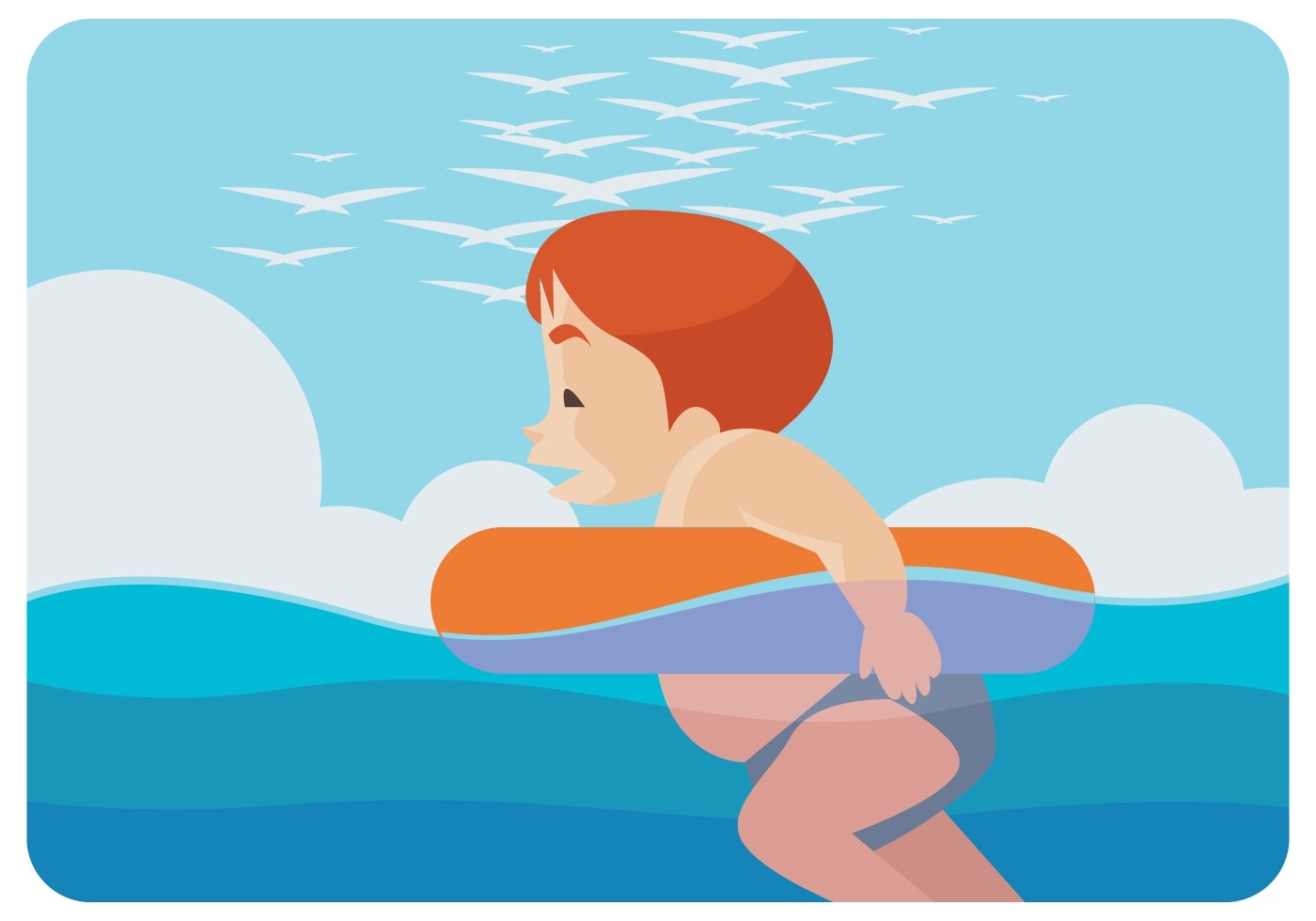 Плыть не уставая. Плавание дети вектор. Плывущий человек рисунок. Плавать вектор. Дети купаются в море.
